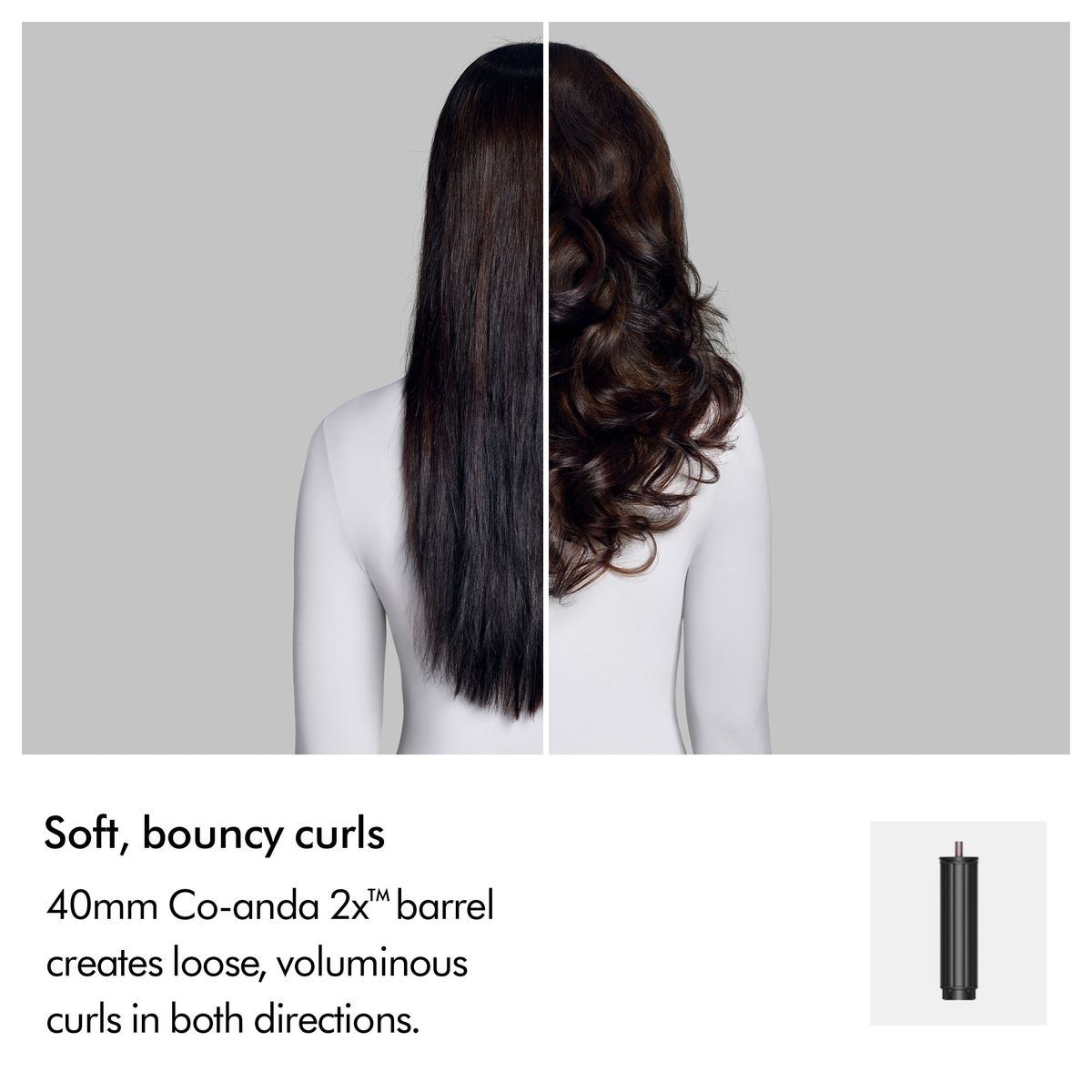Bouncy curls with the Dyson Airwrap Co-anda2x