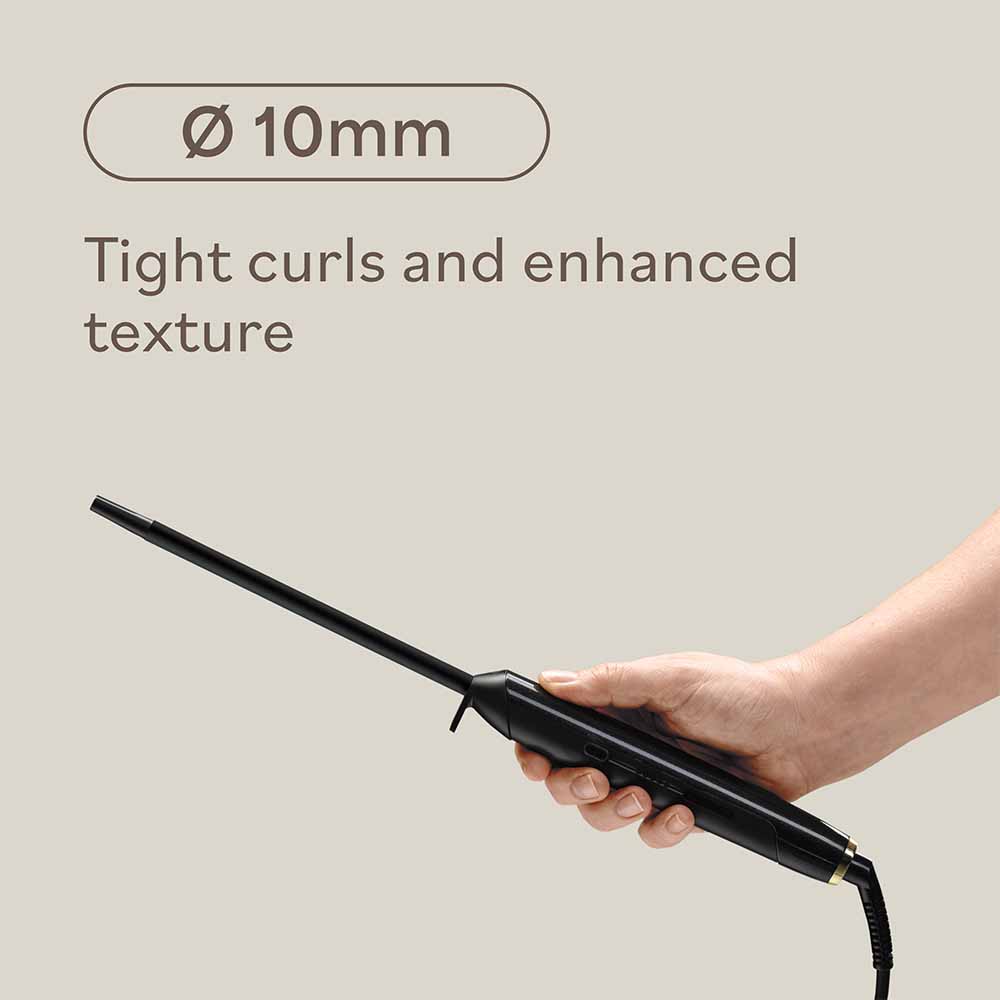 BaBylissPRO Black Oxide Curling Wand 10mm