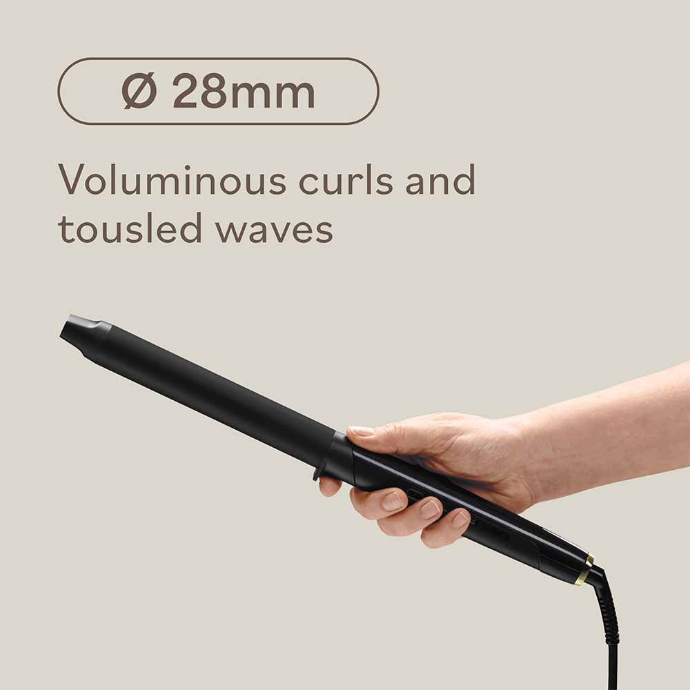 BaBylissPRO Black Oxide Curling Wand 28mm