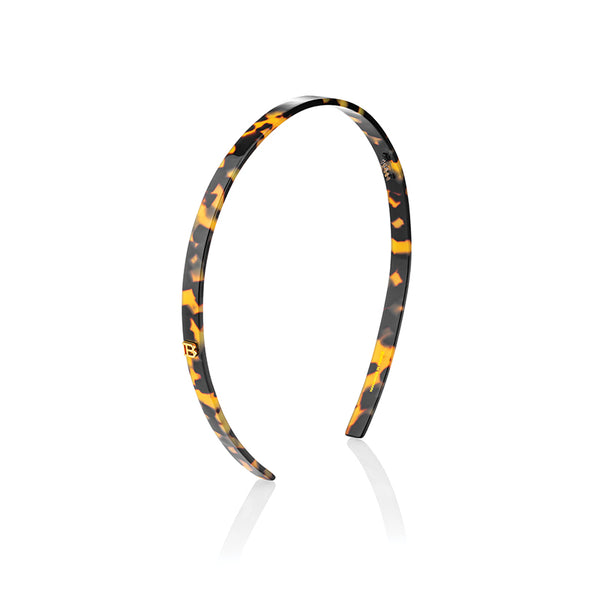 Balmain Hair Acetate Headband Tortoise Shell Small