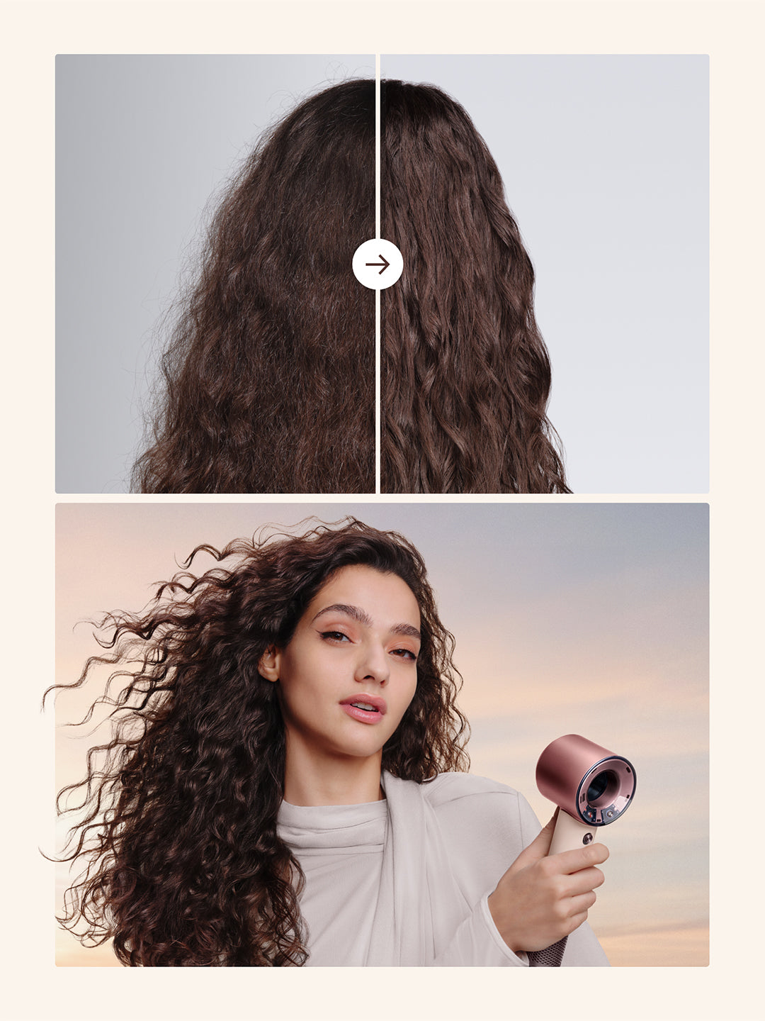 Dyson Supersonic Travel™ hair dryer (Ceramic pink / Rose gold)