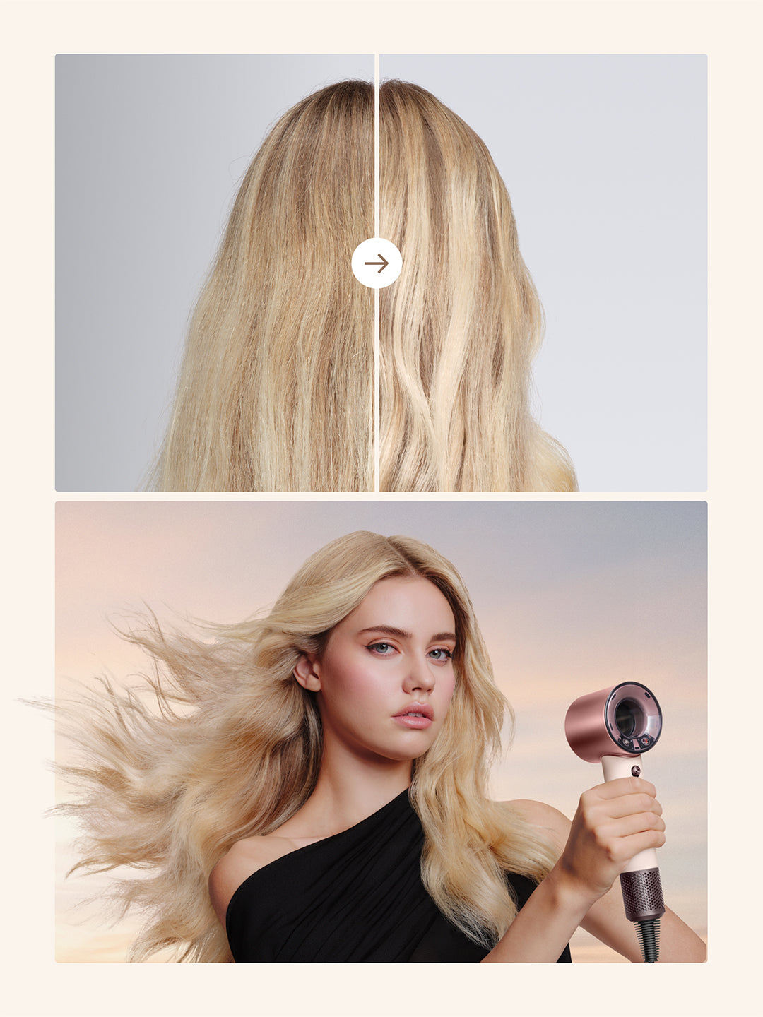 Dyson Supersonic Travel™ hair dryer (Ceramic pink / Rose gold)