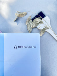 Hair Collective Original Matt Embossed Silver Foil (Pre-Cut 500 Sheets - 5 x 11")