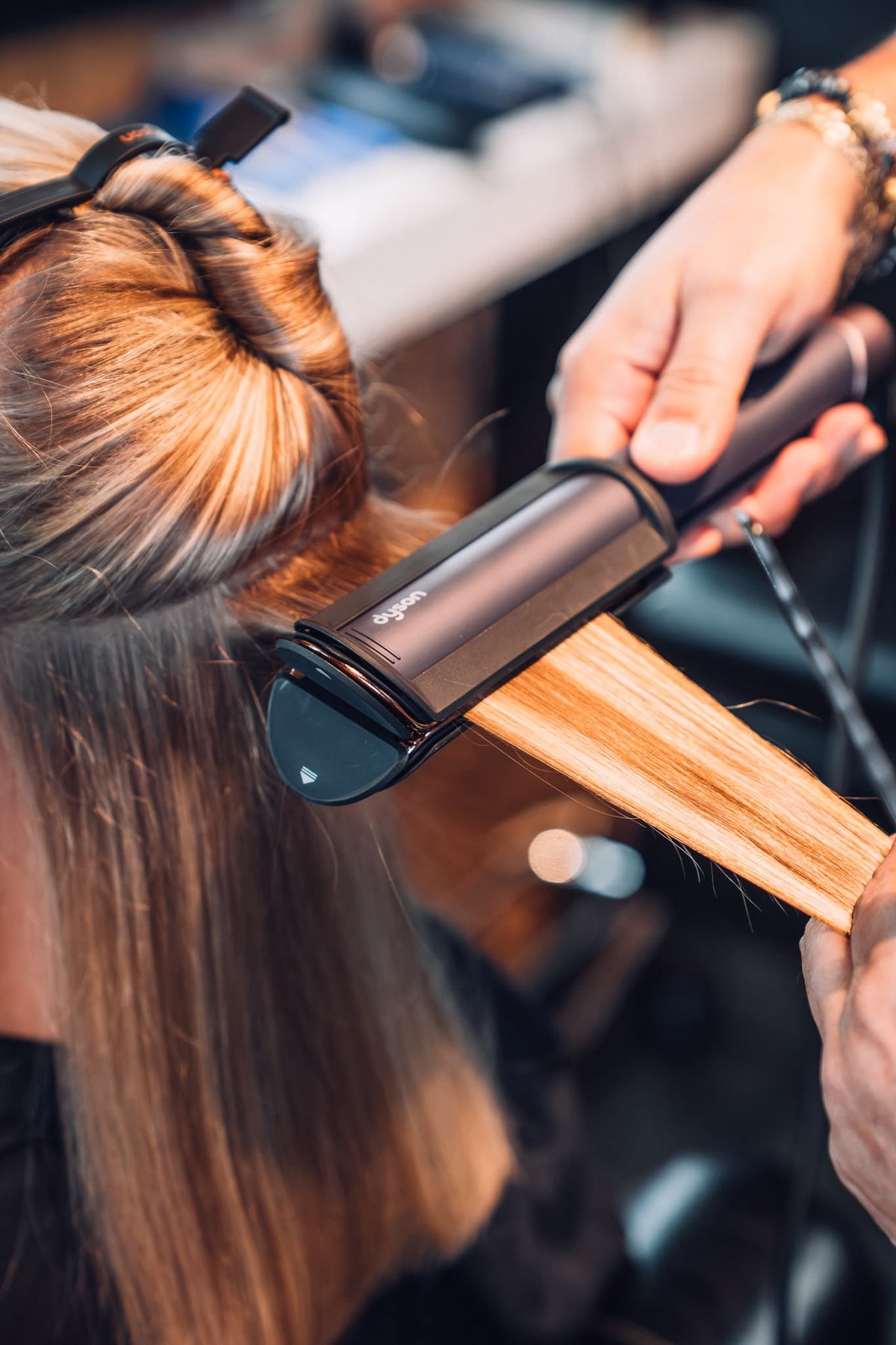 Dyson Corrale Coolshine™ Professional Straightener – Steel Violet/Copper