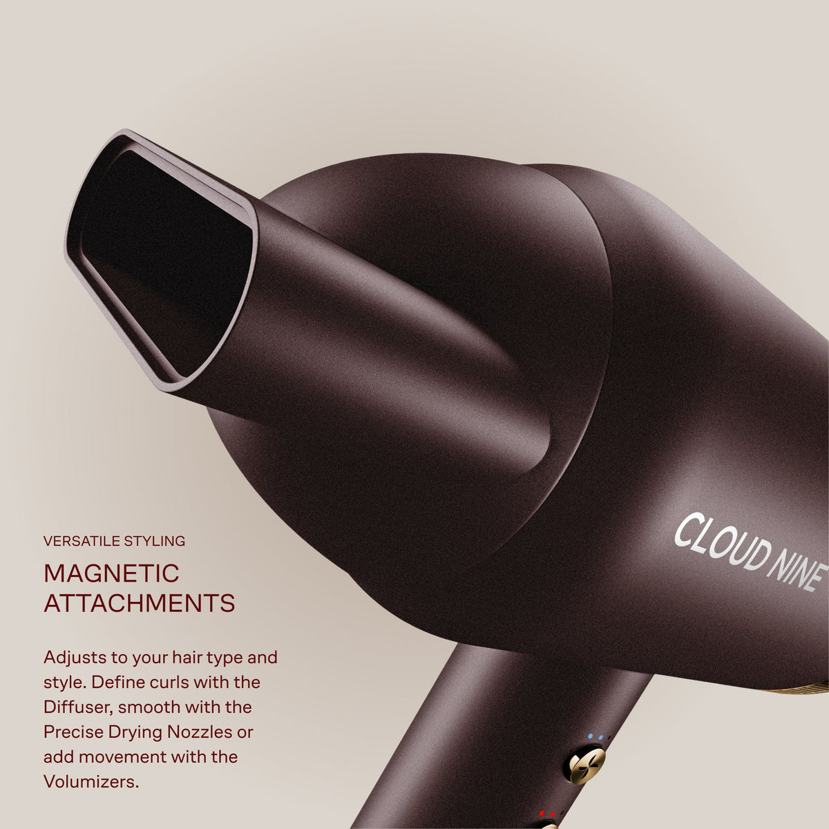 Cloud Nine The Luxury Christmas Gift Set – Dark Burgundy Contouring Original Iron & Airshot Pro