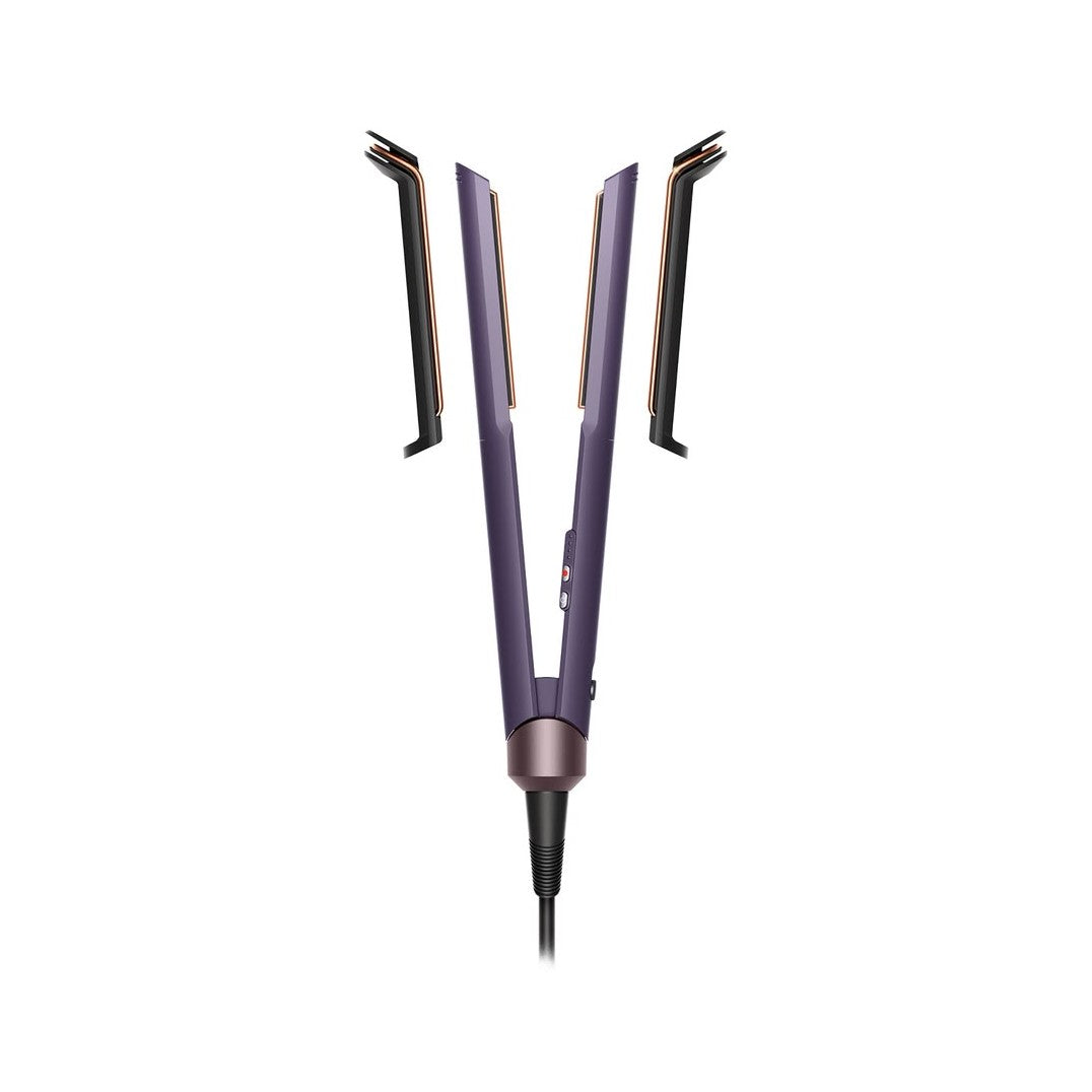 Dyson Corrale Coolshine straightener with cooling attachments