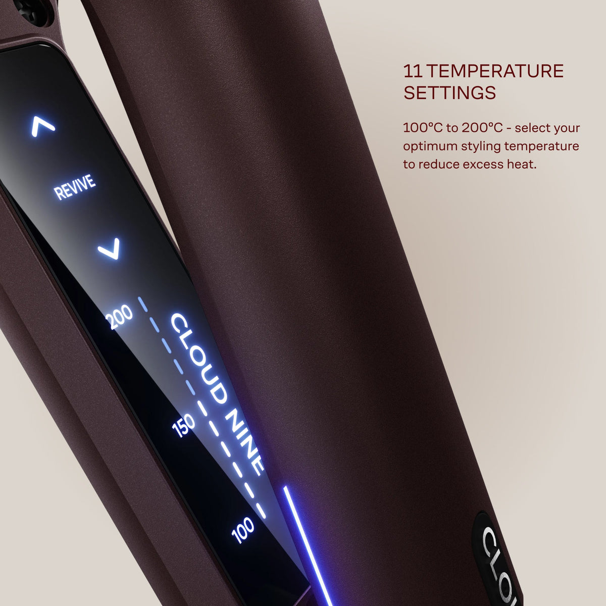 Cloud Nine The Dark Burgundy Original Iron Giftset