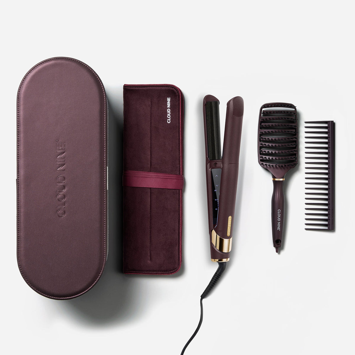 Cloud Nine The Dark Burgundy Contouring Original Iron