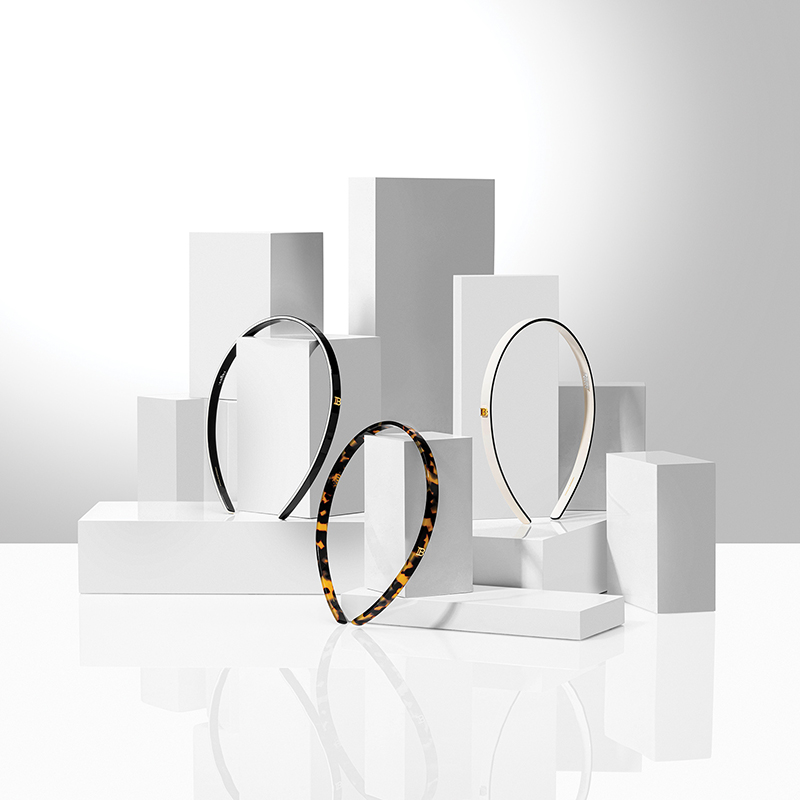 Balmain Hair Acetate Headband Tortoise Shell Small - Image 3