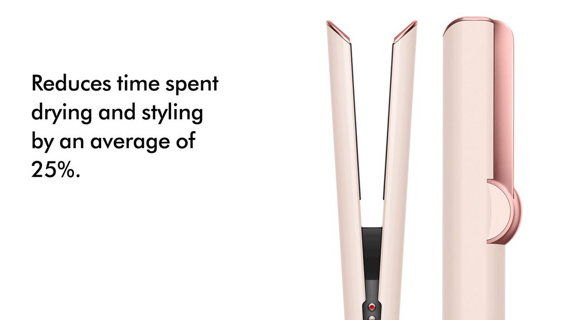 Dyson Airstrait™ dryer and straightener (Ceramic Pink/Rose Gold) - Image 8
