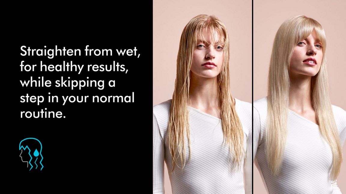 Dyson Airstrait™ dryer and straightener (Ceramic Pink/Rose Gold) - Image 6