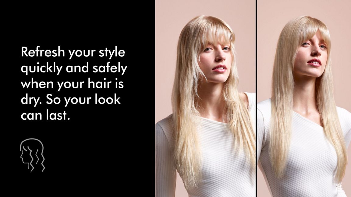 Dyson Airstrait™ dryer and straightener (Ceramic Pink/Rose Gold) - Image 5